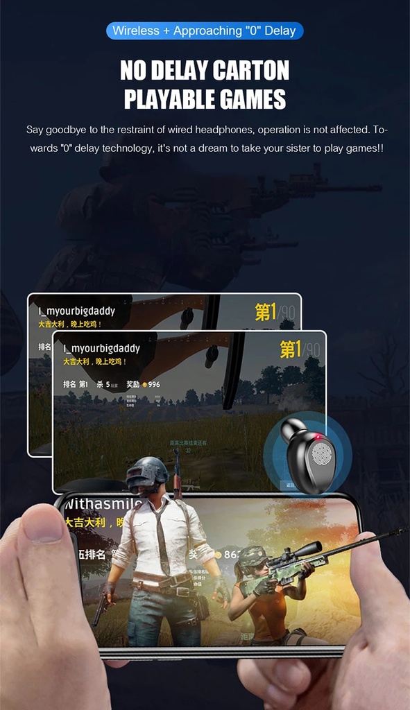 F9 TWS Bluetooth 5.0 Earphone Wireless Headphone Stereo Headset Sport Earbuds Microphone With Charging Box