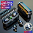 F9 TWS Bluetooth 5.0 Earphone Wireless Headphone Stereo Headset Sport Earbuds Microphone With Charging Box