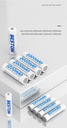 Beston 1.2v AA No. 5 rechargeable battery Ni-MH 1200mah, 2000 mAh