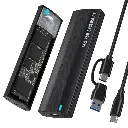 M.2 NVME NGFF External SSD Case NGFF SATA Solid State Drive Enclosure USB3.1 Type C Mobile M2 SSD Box Gen2 10Gbps