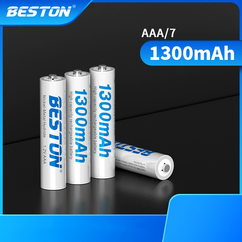 Beston 1.2V Ni-MH 7th rechargeable battery 1300mah AAA battery