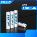 Beston 1.2V Ni-MH 7th rechargeable battery 1300mah AAA battery