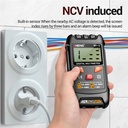 ANENG M113 Automatic Professional Digital Multimeter 1999 Counts Auto AC/DC Voltage Tester Ohm Current Ammeter Detector Tool