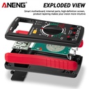ANENG DT9205A Digital True RMS Professional Multimeter AC/DC Current Tester hFE Ohm Capacitor Voltage Meter Detector Tool