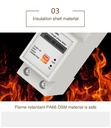 Tuya APP WIFI Smart Energy Meter AC230V 63A Singles Phase Meter Voltage Current Active Power Electricity Display Meter