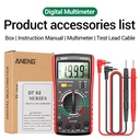 ANENG DT9205A Digital True RMS Professional Multimeter AC/DC Current Tester hFE Ohm Capacitor Voltage Meter Detector Tool