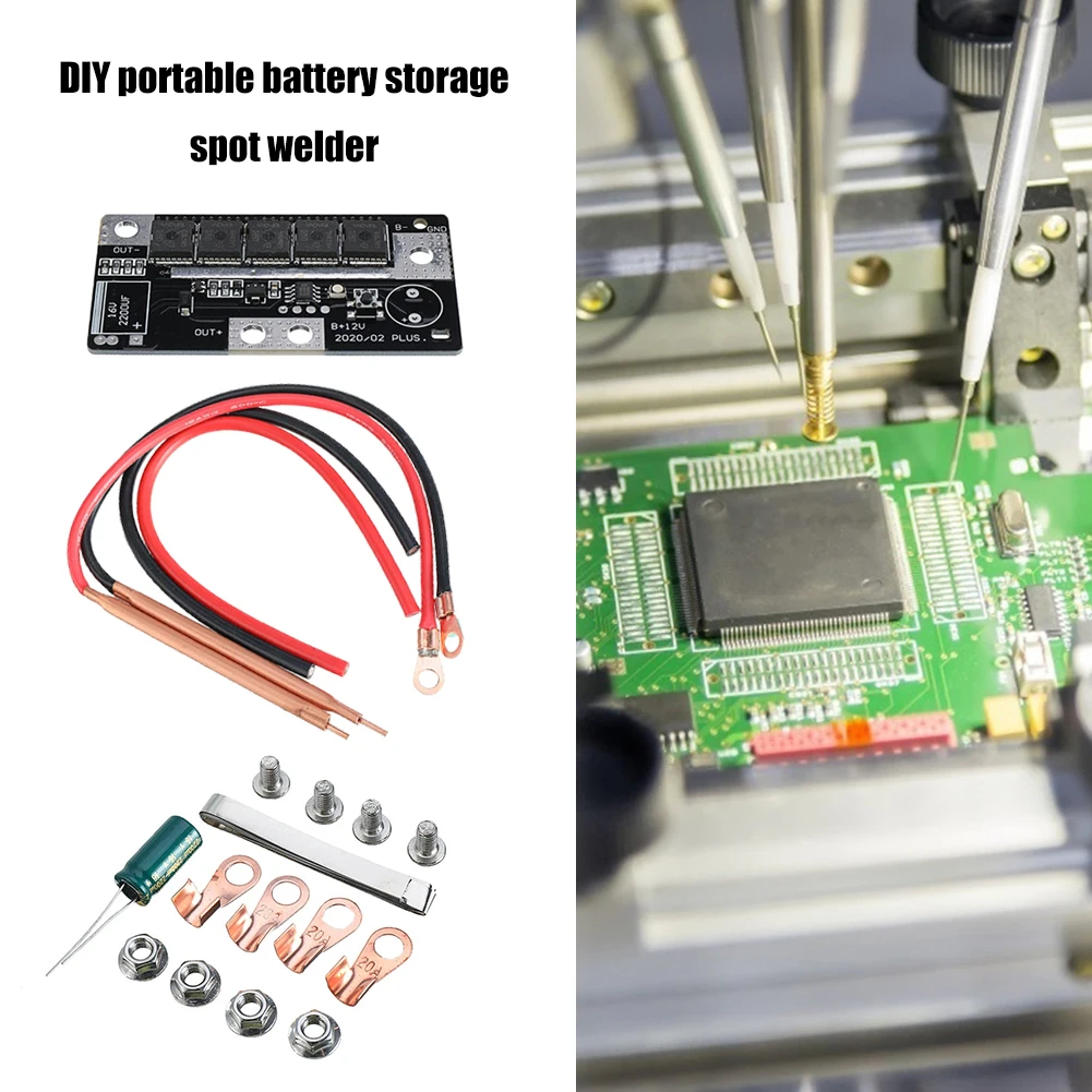 12V Spot Welder Set Portable DIY PCB Circuit Board