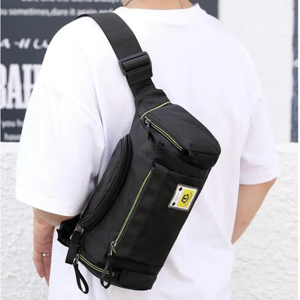 Toughslhs multi-functional outdoor waist bag fashion trend chest bag crossbody bag storage waist bag