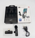 k9 wireless microphone short video recording intelligent noise reduction microphone one to two MIC
