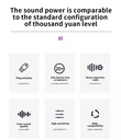 k9 wireless microphone short video recording intelligent noise reduction microphone one to two MIC