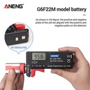 ANENG BT-168 PRO Digital Lithium Battery Capacity Tester Checkered Load Analyzer Display Check AAA AA Button Cell Universal Test