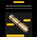 Motorcycle Wheel Disc Brake Alarm Lock Safety Protection Padlock Anti-Theft Reminder Aluminum Alloy Motorcycle Accessories