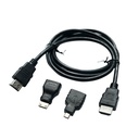 HDMI cable three-in-one mini hdmi adapter micro hdmi adapter 3IN1 high-definition Full HD HDMI cable