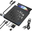 7 in 1 External CD/DVD Drive USB3.0/Type-C CD DVD RW Optical Drive DVD Burner DVD Writer Multifunction SD/TF Slots USB HUB
