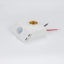 220V E27 LED Lamp Base Holder Human Body Induction Infrared Motion Sensor With Light Control Switch Bulb Socket Adapter