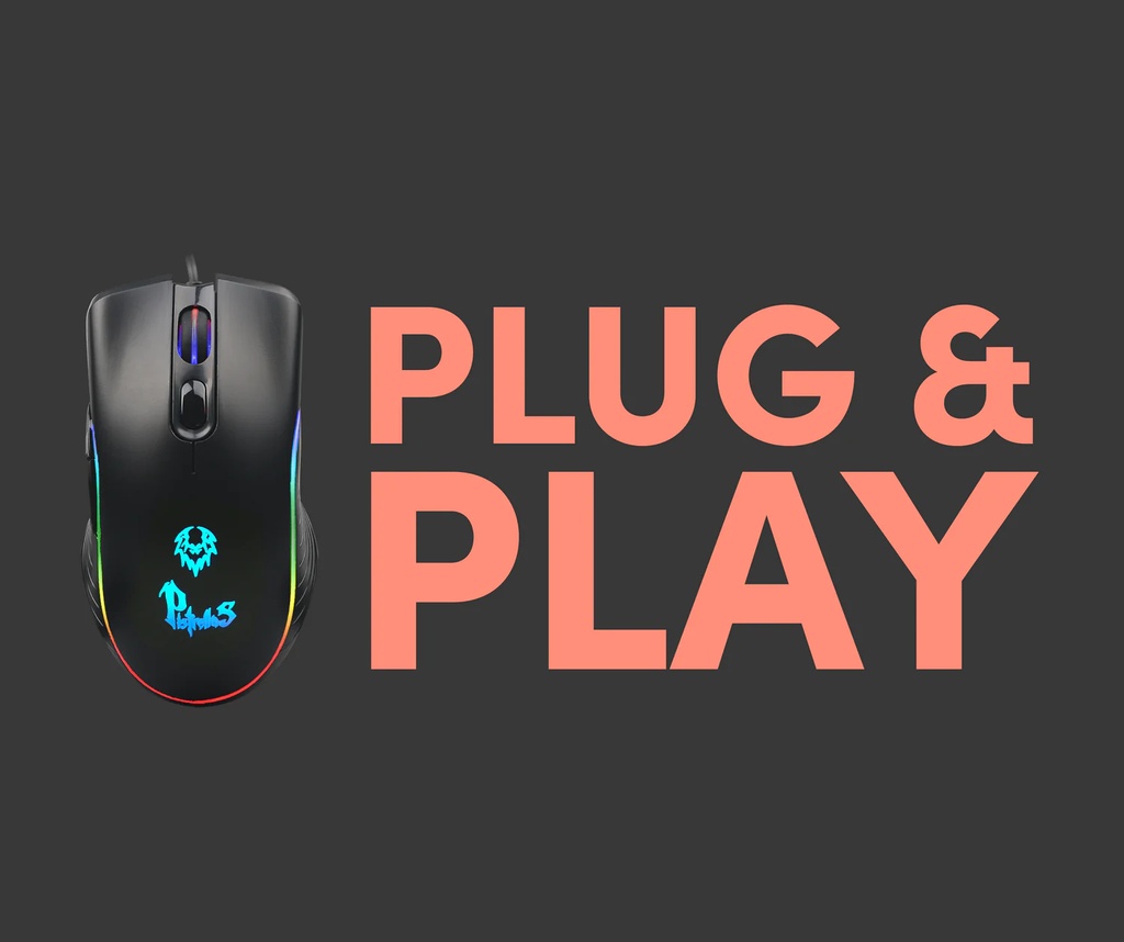 Prolink PISTRELLUS Illuminated Gaming Mouse PMG9007