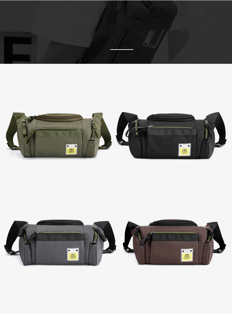 Toughslhs multi-functional outdoor waist bag fashion trend chest bag crossbody bag storage waist bag