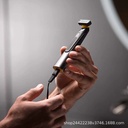 Men's Electric Groin Hair Trimmer Pubic Hair Trimmer Body Grooming Clipper for Men Bikini Epilator Rechargeable Shaver Razor