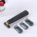 Men's Electric Groin Hair Trimmer Pubic Hair Trimmer Body Grooming Clipper for Men Bikini Epilator Rechargeable Shaver Razor