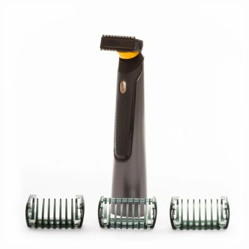 Men's Electric Groin Hair Trimmer Pubic Hair Trimmer Body Grooming Clipper for Men Bikini Epilator Rechargeable Shaver Razor