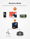 Wireless Bluetooth-compatible 5.2 Receiver HiFi Stereo Audio Adapter With Display Support AUX 2RCA TF