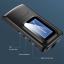2 In 1 Bluetooth 5.0 Receiver Audio Wireless LCD Display Bluetooth Adapter 3.5mm AUX USB Dongle