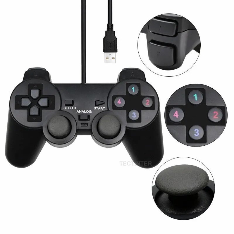 USB Wired PC Game Controller
