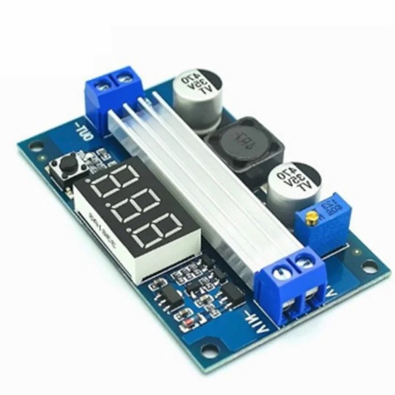 DC-DC Boost Module 100W With Digital Display Voltmeter Adjustable 3.0~ 35V To 3.5~ 35V