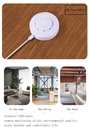 Tuya WiFi 5 in 1 Air Quality Sensor Smart Air Box CO2 Meter Formaldehyde VOC Temperature Humidity Sensor work with Alexa Google