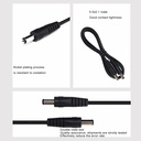 DC 5.5*2.1 male to male cable