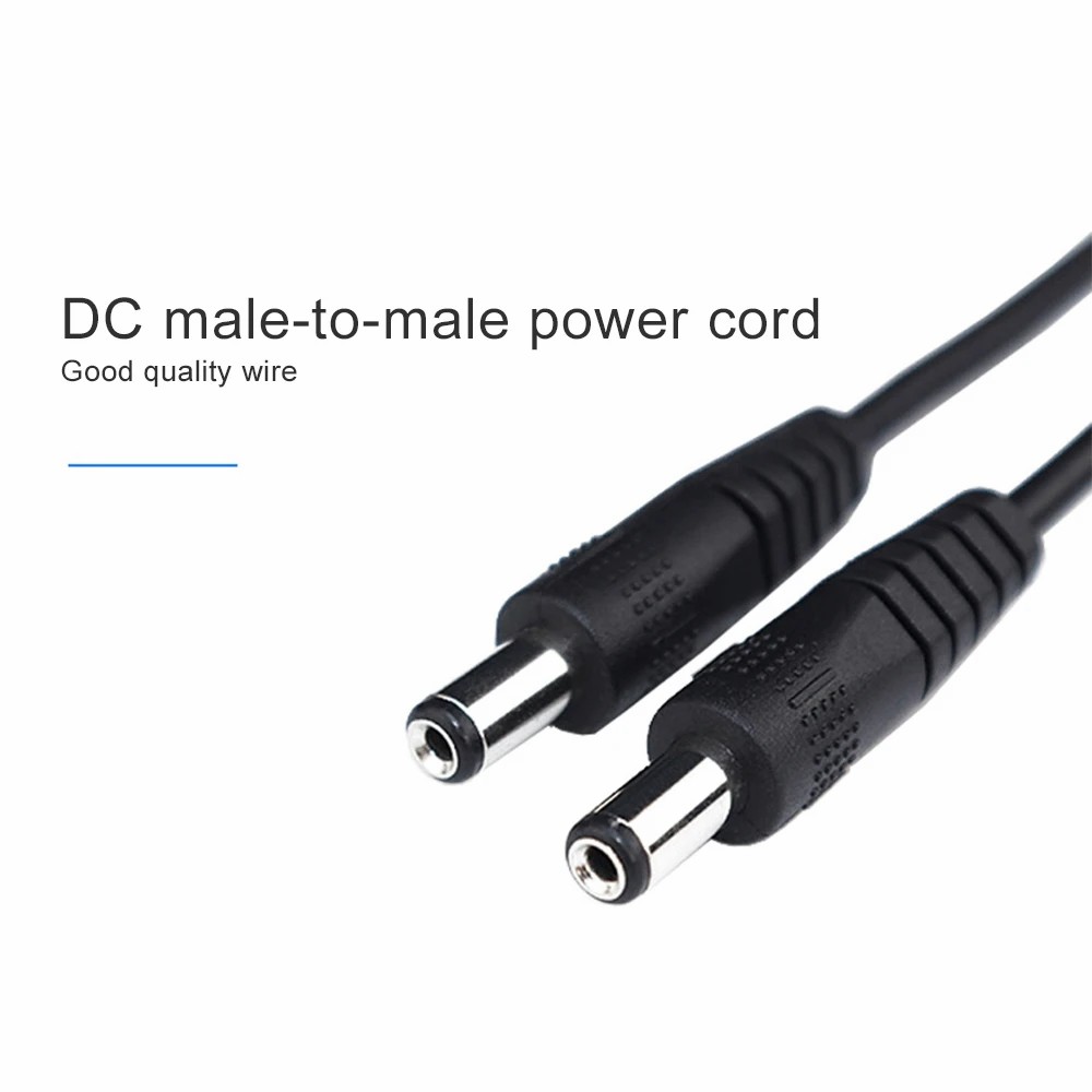 DC 5.5*2.1 male to male cable