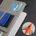 Car sun visor storage multi-function car glasses clip holder storage bag