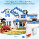 TUYA WIFI 120 dB Alarm Smart Home Door and Window Sensor Alarm Magnetic Alarm