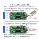 8.4V 12.6V 16.8V Type-C USB Mini Li-ion Battery Charger Board Step-Up Boost Module