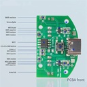 Dual spray atomization module USB humidifier driving circuit board with switch control