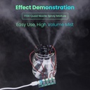 Humidifier DIY Kits Mist Maker And Driver Circuit Board 4 Fogger Atomization For DIY Plant Moisturizing Product Application