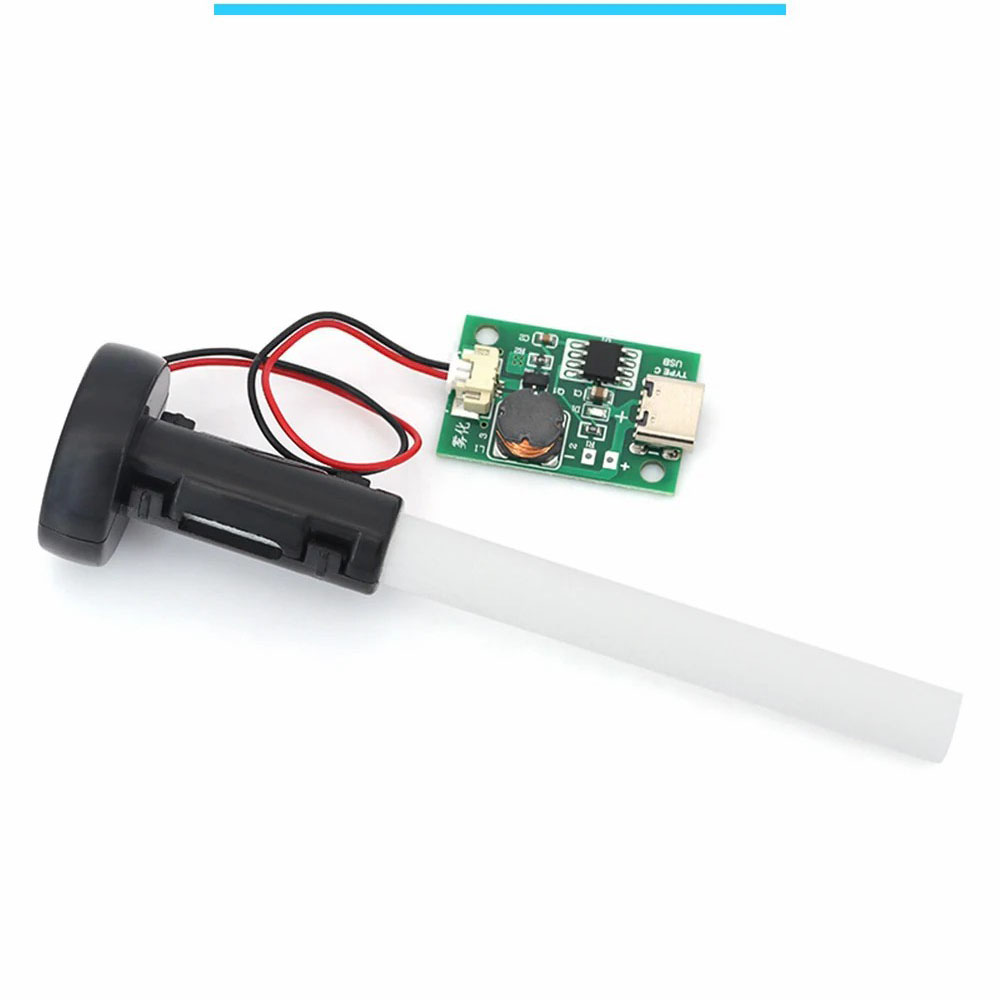DC5V Single Spray Non-Switched Atomization Humidification Module DIY Ultrasonic Atomizer TYPE-C Mini Humidifier