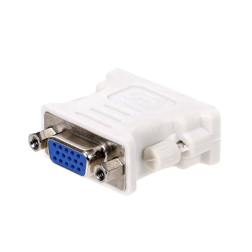 DVI male 24+5 to VGA female adapter