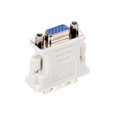 DVI male 24+5 to VGA female adapter