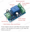 YX-X804 Power-OFF Protection Module Automatic Switching Module UPS Emergency Cut-off Battery Power Supply 12V to 48V Control Board
