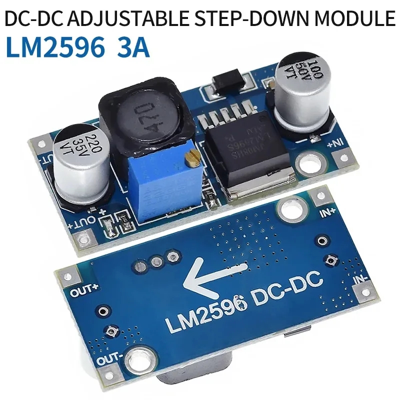 LM2596 DC-DC 3A step-down power module buck converter