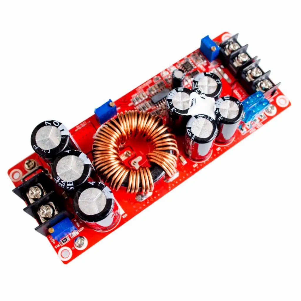 1200W 20A DC-DC Converter Boost Car Step-up Power Supply Module 8-60V to 12-83V