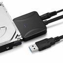 USB 3.0 To SATA Adapter Cable SATA III Hard Disk Drive Converter USB 3.0 Hard Drive Adapter for 3.5/2.5 External HDD SSD Adapter