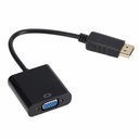 1080P Display Port DP To VGA Adapter Cable Male To Female Converter for PC Computer Laptop HDTV Monitor Projector