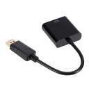 1080P Display Port DP To VGA Adapter Cable Male To Female Converter for PC Computer Laptop HDTV Monitor Projector