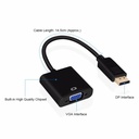 1080P Display Port DP To VGA Adapter Cable Male To Female Converter for PC Computer Laptop HDTV Monitor Projector