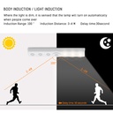 LED induction wardrobe night light DC4.5V warm light 0.5W battery model simple installation night light