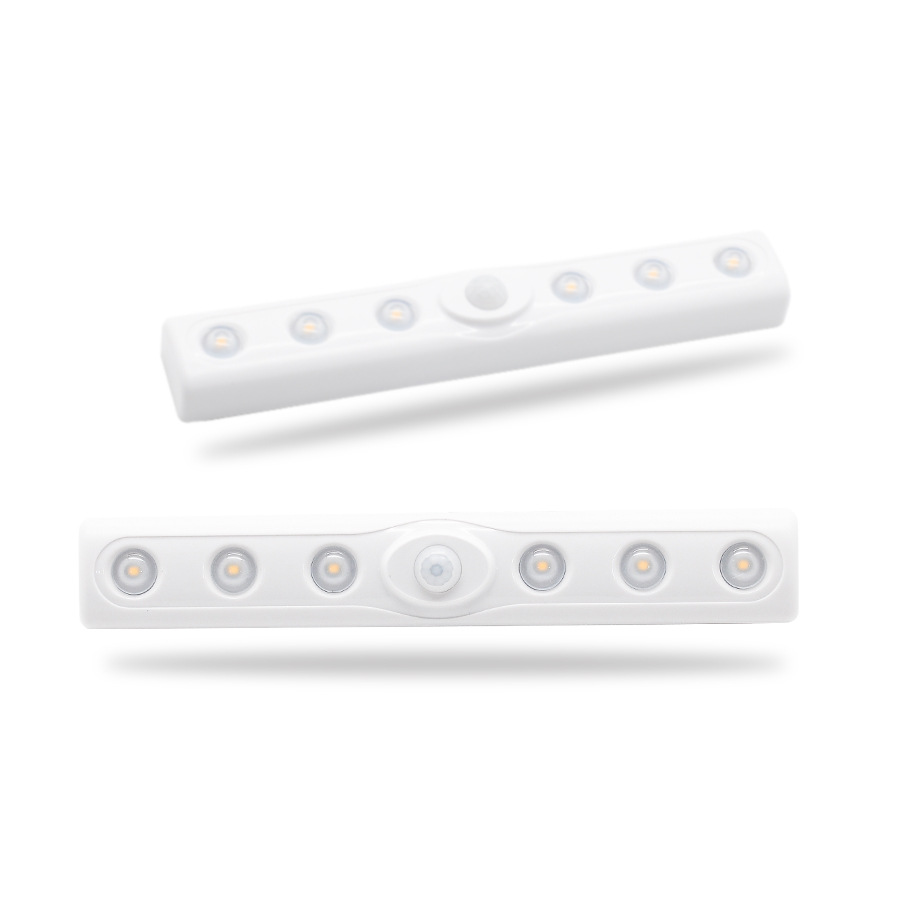LED induction wardrobe night light DC4.5V warm light 0.5W battery model simple installation night light