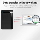 HDD SSD Enclosure Adapter Hard Drive USB3.0 5 Gbps External Portable Enclosure Case Adapter