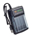 Smart charger 1.5V alkaline battery No. 5 No. 7 Ni-MH battery charging independent charging 4-slot USB charger